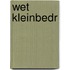 Wet kleinbedr