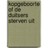 Kopgeboorte of de duitsers sterven uit