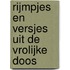 Rijmpjes en versjes uit de vrolijke doos