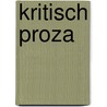 Kritisch proza door Hoornik