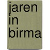Jaren in birma door Orwell