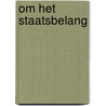 Om het staatsbelang door Beevor