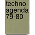 Techno agenda 79-80