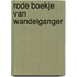 Rode boekje van wandelganger