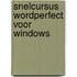 Snelcursus wordperfect voor windows