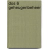 DOS 6 geheugenbeheer by J. Prosise