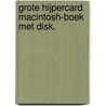 Grote hijpercard macintosh-boek met disk. door Bartel