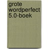 Grote wordperfect 5.0-boek door Hahner