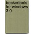 Beckertools for windows 3.0