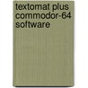 Textomat plus commodor-64 software door Onbekend