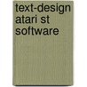Text-design atari st software door Onbekend