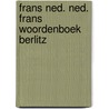 Frans ned. ned. frans woordenboek berlitz door Berlitz
