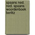 Spaans ned. ned. spaans woordenboek berlitz
