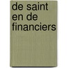 De Saint en de financiers by Charteris