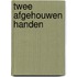 Twee afgehouwen handen
