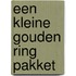 Een kleine gouden ring pakket