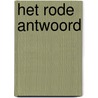 Het rode antwoord door Gérard de Villiers