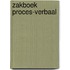 Zakboek Proces-verbaal