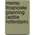 Memo financiele planning (editie Rotterdam)
