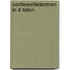 Conferentietermen in 4 talen