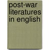 Post-war literatures in english door Hans Bertens