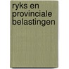 Ryks en provinciale belastingen door Thyssen