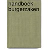 Handboek burgerzaken by Unknown