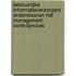 Bestuurlijke informatieverzorgers ondersteunen het management controlproces
