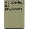WordPerfect 6.1 NL/Windows door E. Schroder