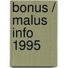 Bonus / malus info 1995 door Onbekend