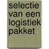 Selectie van een logistiek pakket
