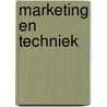 Marketing en techniek door Marvin H. Albert