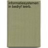 Informatiesystemen in bedryf leerb. by Verhagen