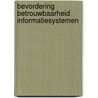 Bevordering betrouwbaarheid informatiesystemen by W. Hartman