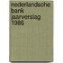 Nederlandsche bank jaarverslag 1986