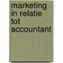Marketing in relatie tot accountant