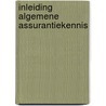 Inleiding algemene assurantiekennis door Barneveld