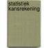 Statistiek kansrekening