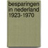 Besparingen in nederland 1923-1970