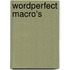 Wordperfect macro's
