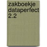 Zakboekje dataperfect 2.2 by Utteren