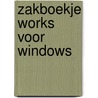 Zakboekje works voor windows door Soeverein