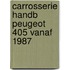 Carrosserie handb peugeot 405 vanaf 1987