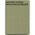 Prestatie-analyse telecommunicatiesyst.