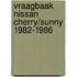 Vraagbaak nissan cherry/sunny 1982-1986