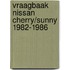 Vraagbaak nissan cherry/sunny 1982-1986