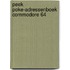 Peek poke-adressenboek commodore 64