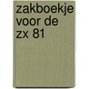 Zakboekje voor de zx 81 door Wessel Akkermans