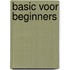 Basic voor beginners