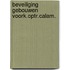 Beveiliging gebouwen voork.optr.calam.